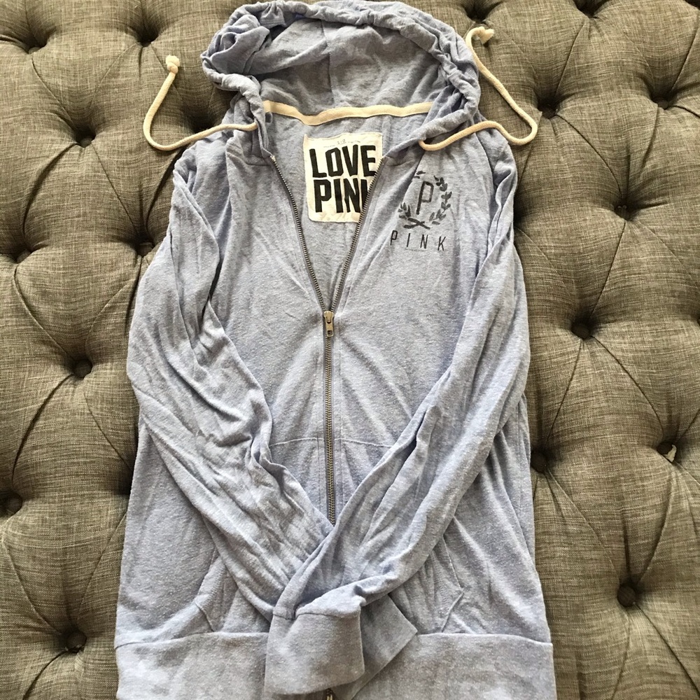 Victoria’s Secret PINK Sweatshirt Light Blue, L